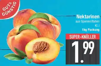 E-Center Gut & Günstig Nektarinen Angebot