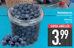 E-Center Heidelbeeren Angebot