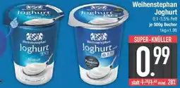 E-Center Weihenstephan Joghurt Angebot