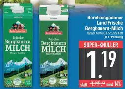 E-Center Berchtesgadener Land Frische Bergbauern-Milch Angebot