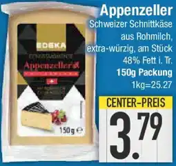E-Center Edeka Appenzeller Angebot