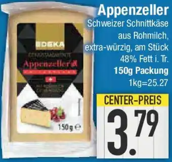 E-Center Edeka Appenzeller Angebot