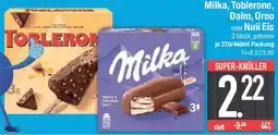 E-Center Milka, Toblerone, Daim, Oreo oder Nuii Eis Angebot