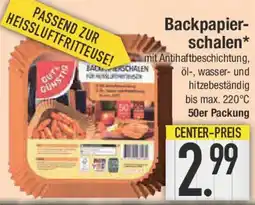 E-Center Gut & Günstig Backpapierschalen Angebot