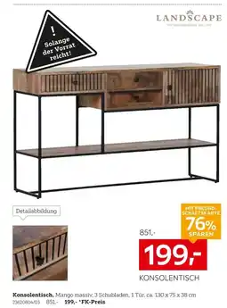 XXXLutz Konsolentisch Angebot