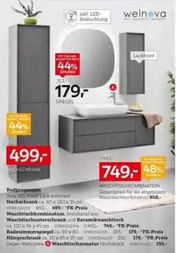 XXXLutz Welnova badprogramm aria 120 Angebot