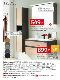 XXXLutz Novel badprogramm nv.072 Angebot