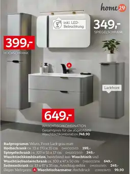 XXXLutz Home 24 badprogramm veluto Angebot