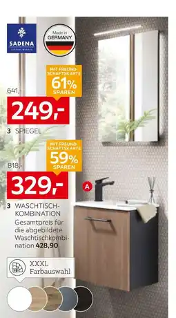 XXXLutz Sadena badprogramm varese Angebot