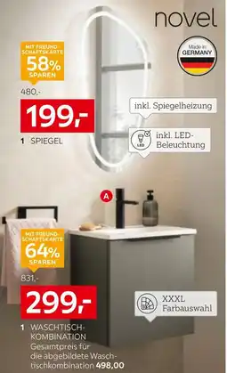 XXXLutz Novel gästebadpogramm nv.039 Angebot