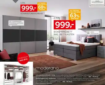 XXXLutz Moderano schlafzimmer Angebot