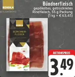 Edeka EDEKA GENUSSMOMENTE Bündnerfleisch Angebot