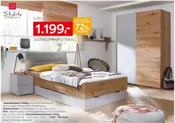 XXXLutz Jugendzimmer 3-teilig Angebot