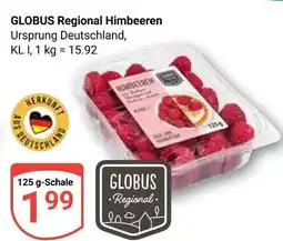 Globus Globus regional himbeeren Angebot