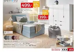 XXXLutz Welnova boxspringbett oder kleiderschrank Angebot