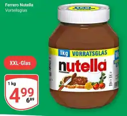 Globus Ferrero nutella vorteilsglas Angebot