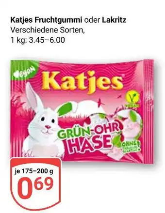 Globus Katjes fruchtgummi Angebot