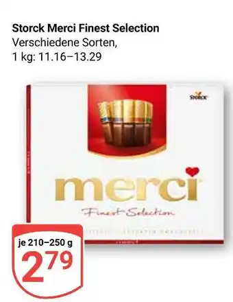 Globus Storck merci finest selection Angebot