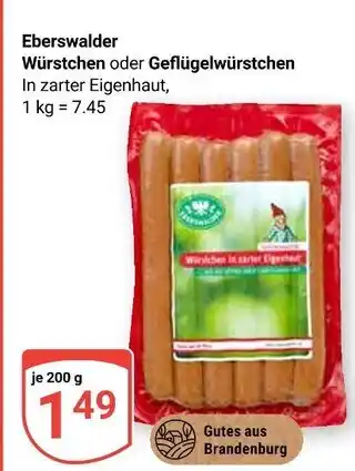 Globus Eberswalder würstchen Angebot