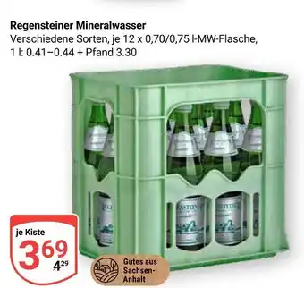 Globus Regensteiner mineralwasser Angebot