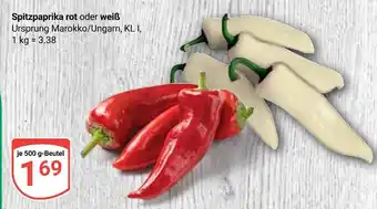 Globus Spitzpaprika rot Angebot