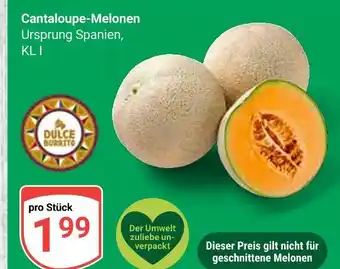Globus Dulce burrito cantaloupe-melonen Angebot