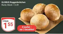 Globus Globus roggenbrötchen Angebot