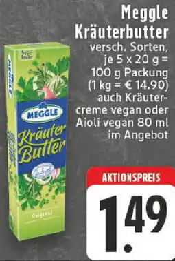 Edeka Meggle Kräuterbutter Angebot