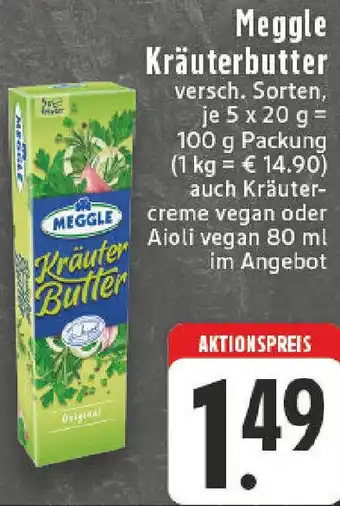 Edeka Meggle Kräuterbutter Angebot