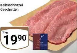 Globus Kalbsschnitzel Angebot