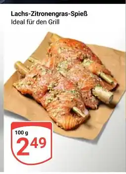 Globus Lachs-zitronengras-spieß Angebot