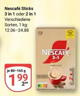 Globus Nescafé sticks 3 in 1 Angebot