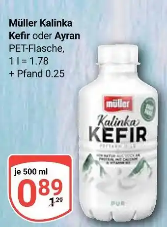 Globus Müller kalinka kefir Angebot