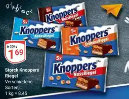 Globus Storck knoppers kokosriegel Angebot