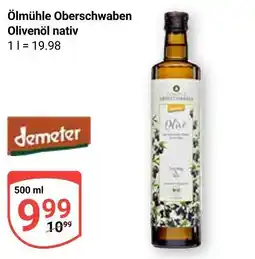 Globus Demeter ölmühle oberschwaben olivenöl nativ Angebot