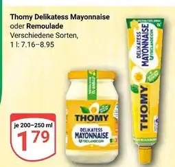 Globus Thomy delikatess mayonnaise Angebot