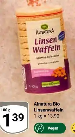 Globus Alnatura linsenwaffeln Angebot