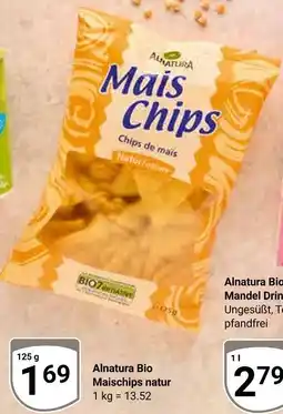 Globus Alnatura bio maischips natur Angebot