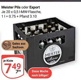 Globus Meister pils Angebot