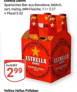 Globus Estrella damm spanisches bier aus barcelona Angebot