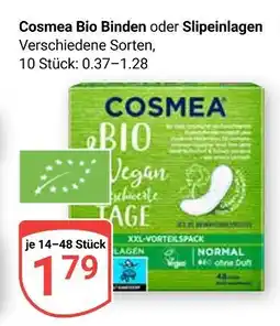 Globus Cosmea bio binden Angebot