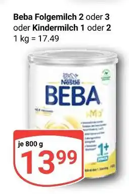 Globus Nestlé beba folgemilch 2 Angebot