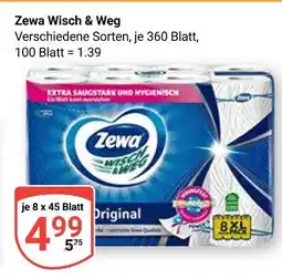 Globus Zewa wisch & weg original Angebot