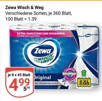 Globus Zewa wisch & weg original Angebot