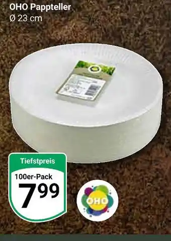 Globus Oho pappteller Angebot