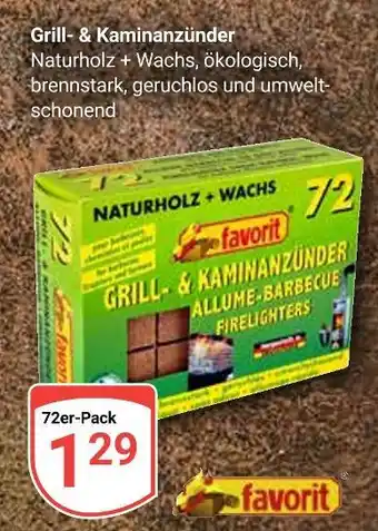 Globus Favorit grill- & kaminanzünder Angebot
