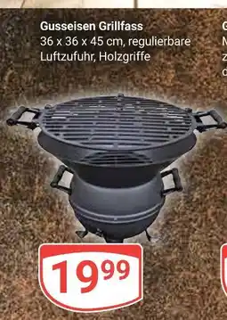 Globus Gusseisen grillfass Angebot