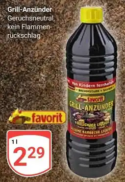 Globus Favorit grill-anzünder Angebot