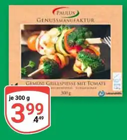Globus Paulus genussmanufaktur gemüse grillspieße mit tomate Angebot