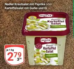 Globus Nadler krautsalat oder kartoffelsalat Angebot